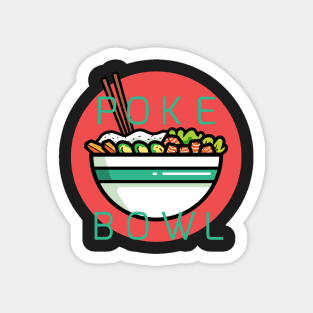 poke bowl Sticker